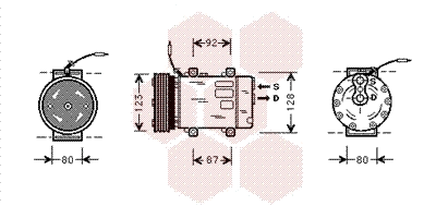 Compressor, air conditioning (4300K243)