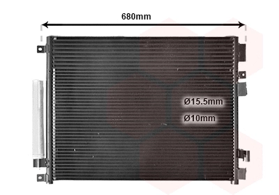 Condenser, air conditioning (07005093)