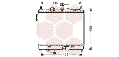Radiator, engine cooling (82002206)