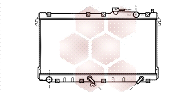 Radiator, engine cooling (27002094)