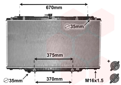 Radiator, engine cooling