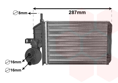 Heat Exchanger, interior heating (17006259)