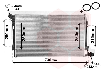 Radiator, engine cooling