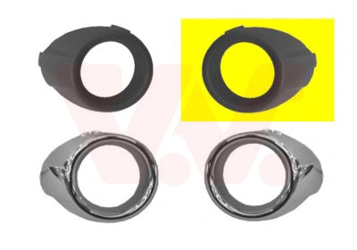 Ventilation Grilles, bumper