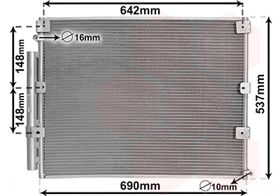 Condenser, air conditioning (53005380)
