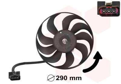 Fan, engine cooling (5888745)