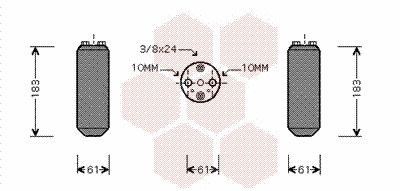 Dryer, air conditioning (1300D231)