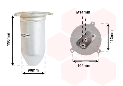 Dryer, air conditioning (0600D221)