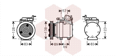 Compressor, air conditioning (8200K260)