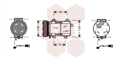 Compressor, air conditioning (1800K288)