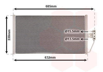 Condenser, air conditioning (06005254)