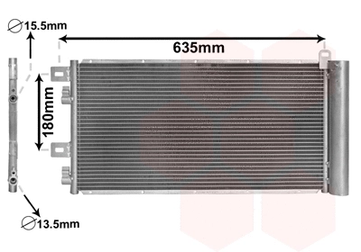 Condenser, air conditioning (06005256)
