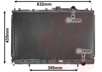 Radiator, engine cooling (32002130)