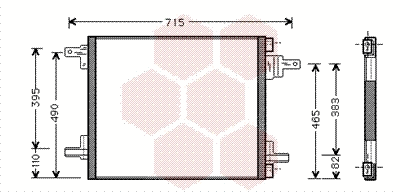 Condenser, air conditioning (30005345)