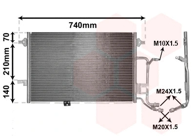 Condenser, air conditioning (03005137)