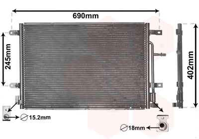 Condenser, air conditioning (03005238)