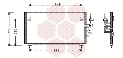 Condenser, air conditioning (32005106)