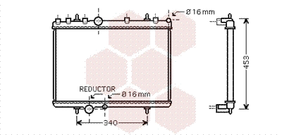 Radiator, engine cooling (40002266)