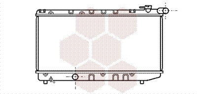 Radiator, engine cooling (53002124)