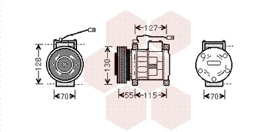 Compressor, air conditioning (2100K032)