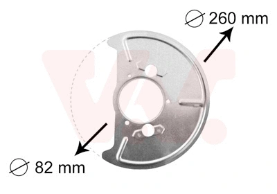 Splash Guard, brake disc (5870372)