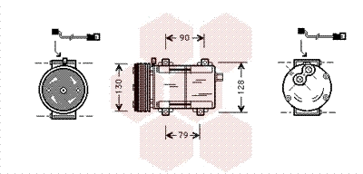 Compressor, air conditioning (1800K280)