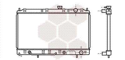 Radiator, engine cooling (32002143)