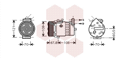 Compressor, air conditioning (3700K377)