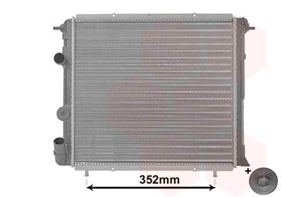 Radiator, engine cooling