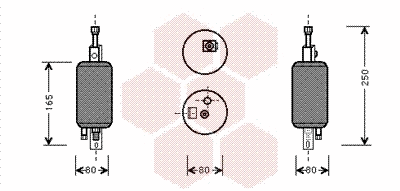 Dryer, air conditioning (1700D029)