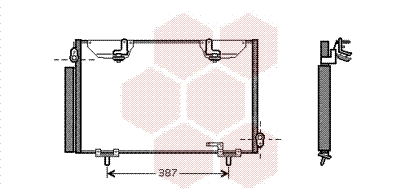 Condenser, air conditioning (53005328)