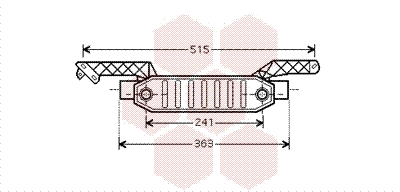 Oil Cooler, engine oil (40003282)