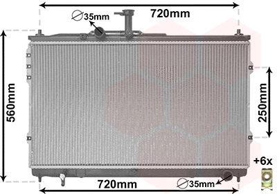 Radiator, engine cooling