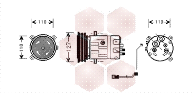 Compressor, air conditioning (3700K290)