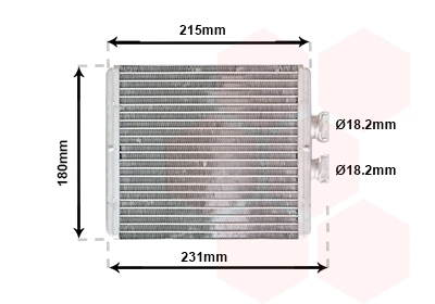 Heat Exchanger, interior heating (03006198)
