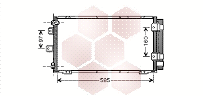 Condenser, air conditioning (53005395)