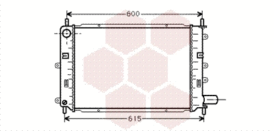 Radiator, engine cooling (18002059)
