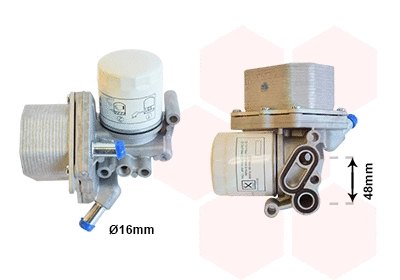 Oil Cooler, engine oil (18013625)