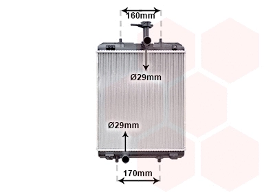 Radiator, engine cooling (09012701)