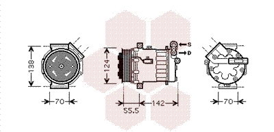Compressor, air conditioning (3700K447)