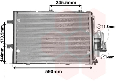 Condenser, air conditioning (37015307)