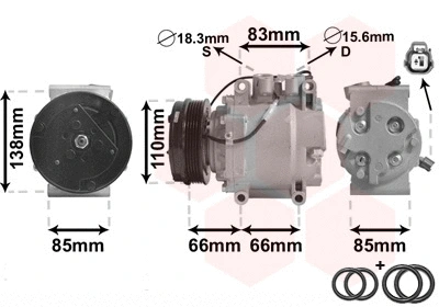Compressor, air conditioning