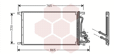 Condenser, air conditioning (18005304)