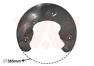 Splash Guard, brake disc (0327372)