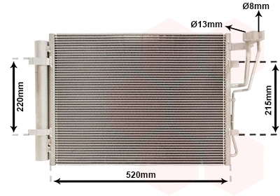 Condenser, air conditioning (83005198)