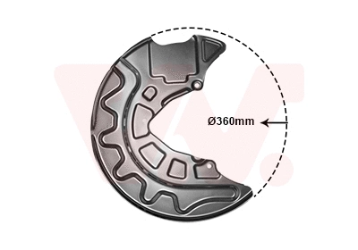 Splash Guard, brake disc (0336372)