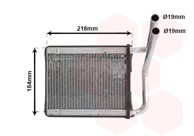 Heat Exchanger, interior heating (83006166)