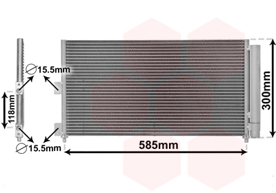 Condenser, air conditioning (17005289)
