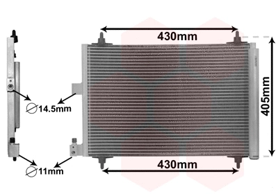 Condenser, air conditioning (09005173)