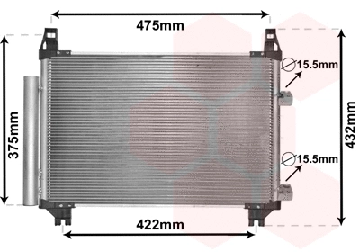 Condenser, air conditioning (53005404)